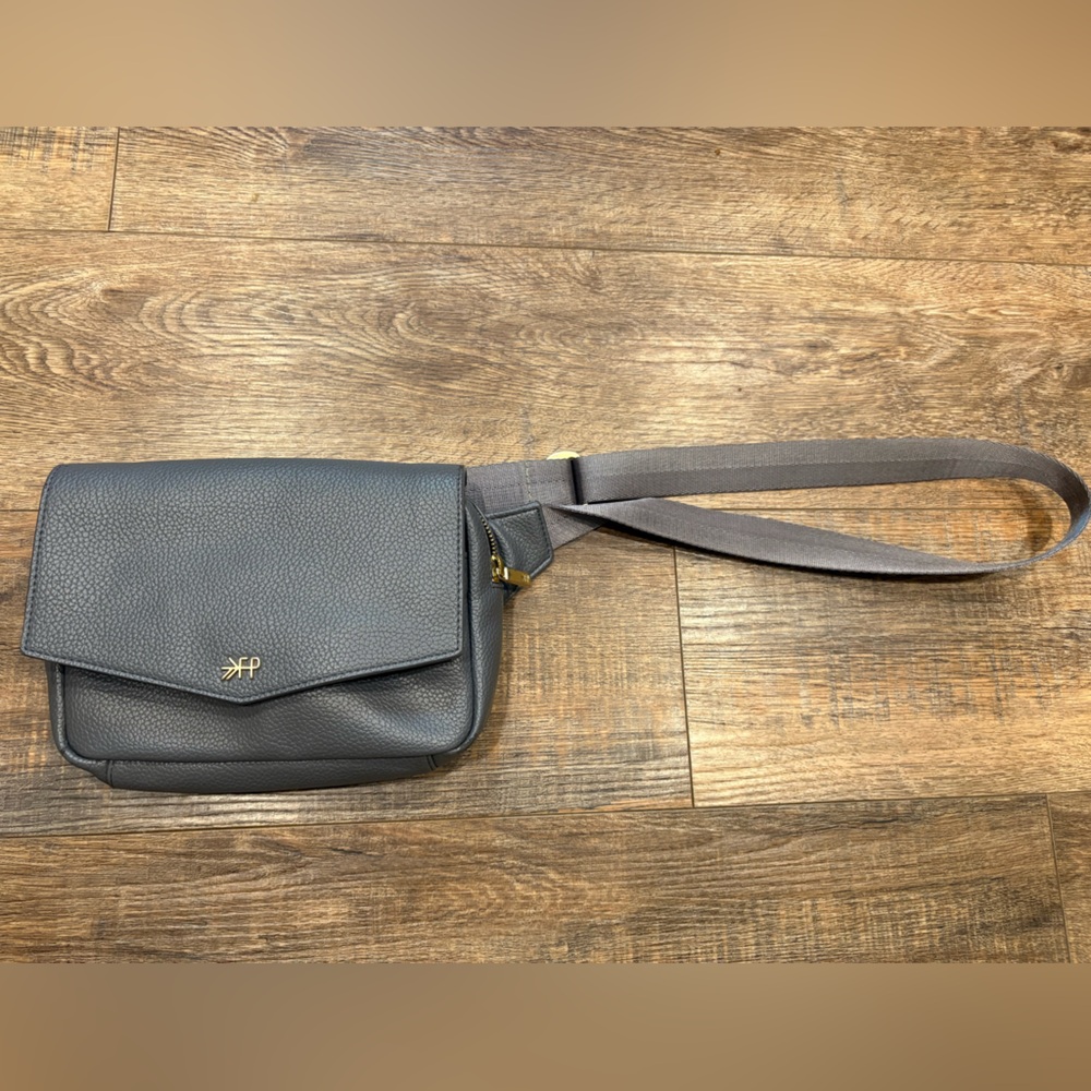 Freshly Picked Gray Crossbody Bag